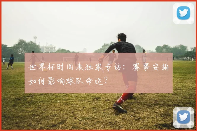 世界杯时间表独家专访：赛事安排如何影响球队命运？